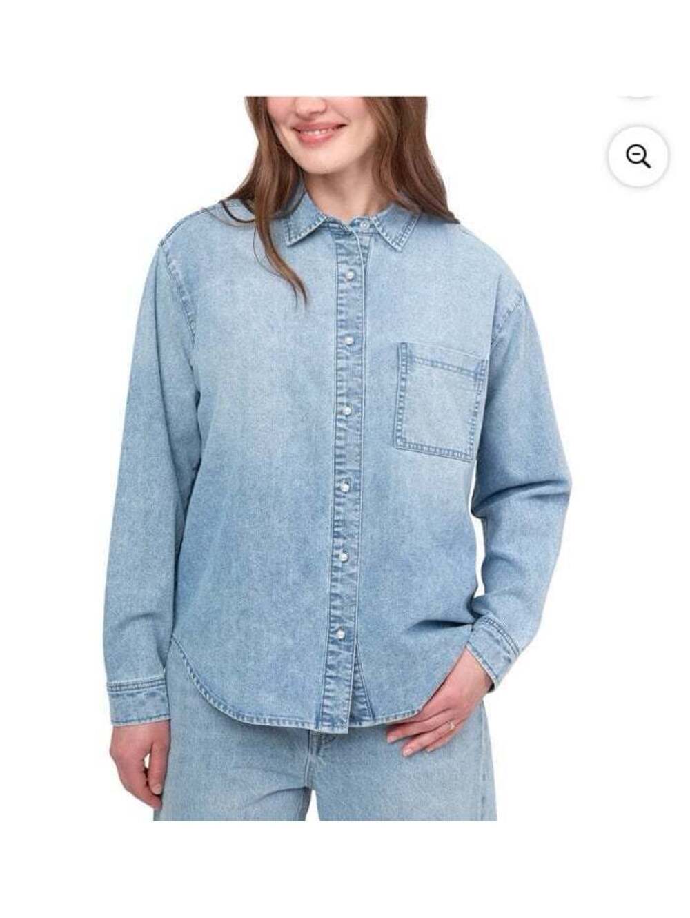 Seven7 Women's Denim Button Up